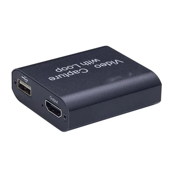 

Convenient HDMI Video Capture Card Screen Record USB 2.0 1080P Game Live Streaming Device 59x56x19MM