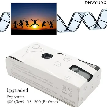 

1 Pc Upgraded version 27 Photos Power Flash Single Use One Time Disposable Film Camera Party Gift