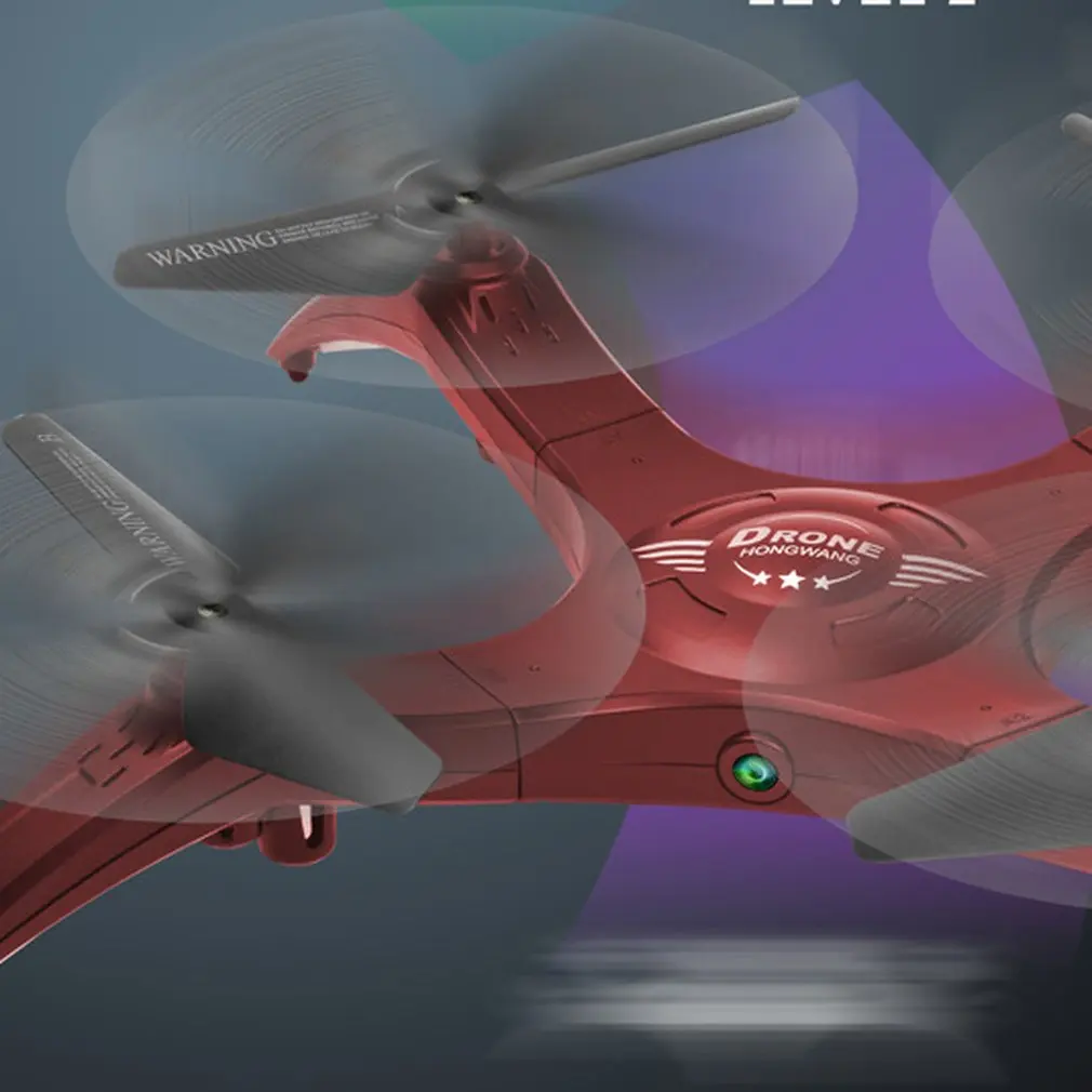 HW7016 2,4G 4CH Мини Портативный 2MP камера RC Дрон удержание высоты Wi-Fi FPV RC Квадрокоптер один ключ возврат дистанционного управления вертолет