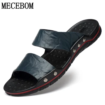 

Summer Men Slippers Sandals Fashion Outdoor Beach Sandals High Quality Comfortable Slippers Non-slip Summer Sandals