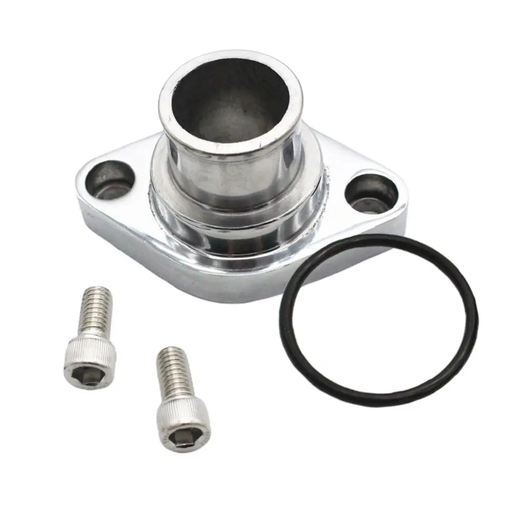 ChromeWaterNeckThermostatHousingGasketBoltsforMopar318340383