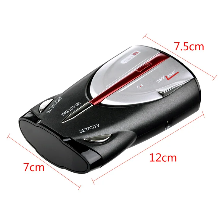 16-Band 360 градусов Автомобильный Скорость Gps голосовое ...