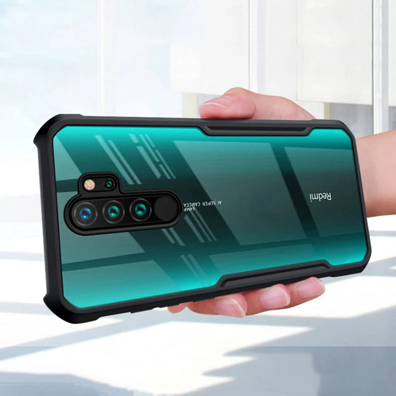 Чехол для Xiaomi Redmi Note 8 Pro ProCase Прозрачный ударопрочный акриловый Бампер Мягкий