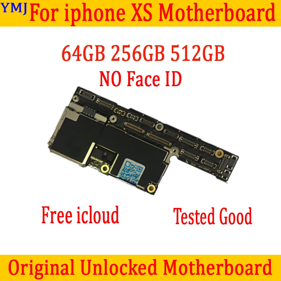 US $126.95 100 Unlocked Motherboard For iPhone XS Original mainboard WithWithout Face ID Free iCloud IOS Logic Board With Full Chips MB
