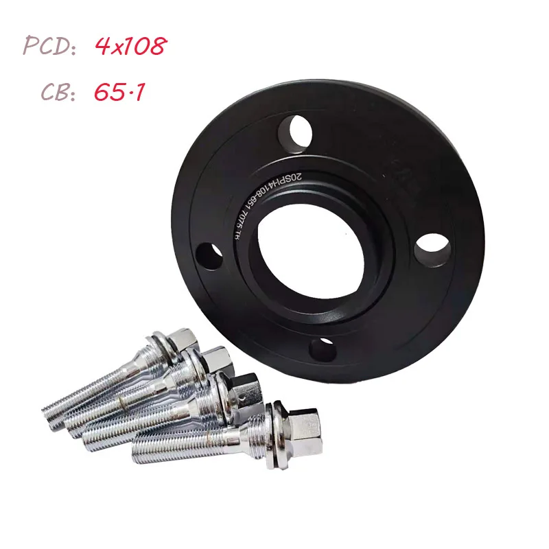 IGP 2 Distanziali Ruote 20 Mm Compatibili Con Peugeot 206 / CC Dal 2001u003E - 206 Plus Dal 2009u003E- 207 / CC Dal 06 Al 2015-208 I II Dal 2012u003E- 307 & 308