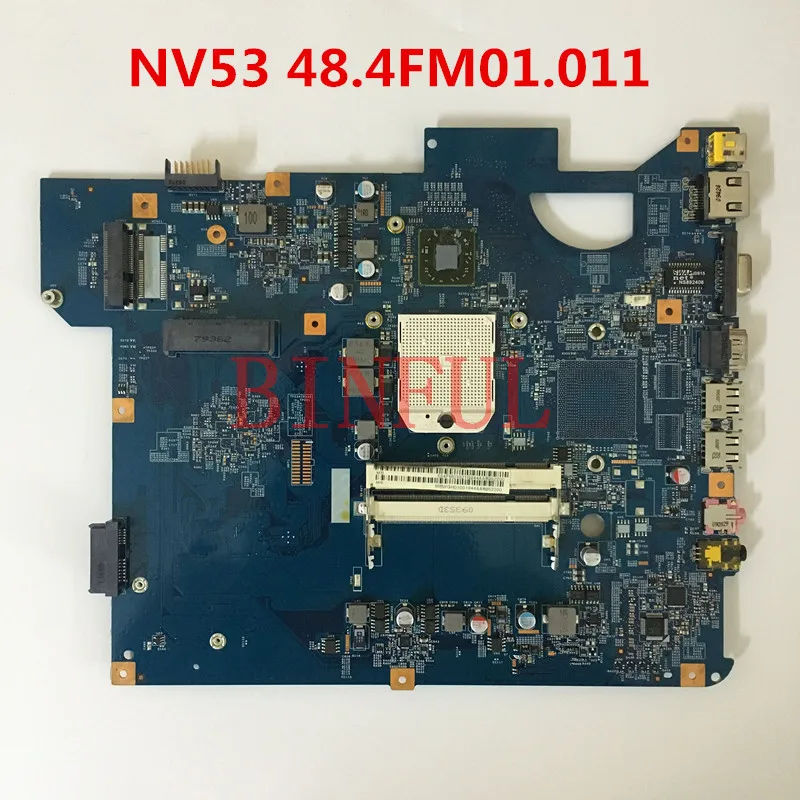 Высокое качество для шлюза NV53 материнская плата SJV50-TR 09228-1 48.4FM01. 011 ноутбука 100%