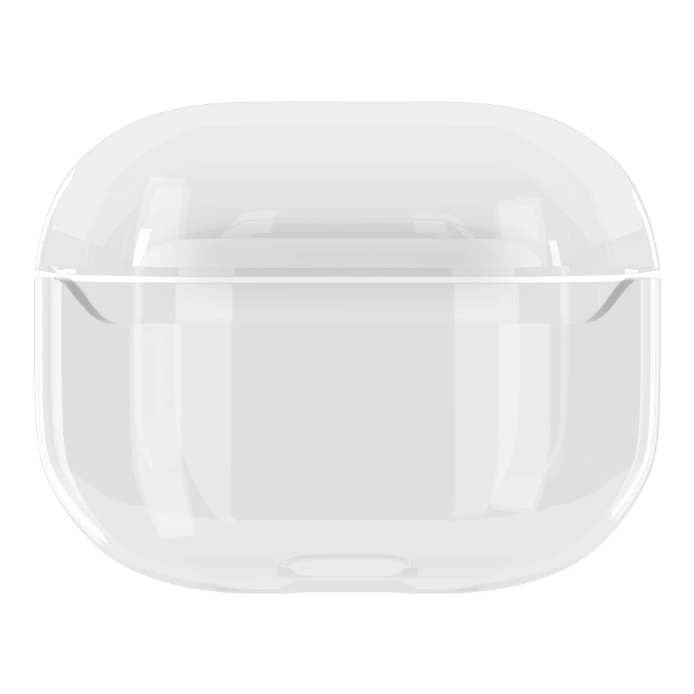 No Pattern Для Airpods Pro с рисунком из мультфильма, прозрачный жесткий PC наушники, прозрачный чехол, Bluetooth наушники, защитный чехол для воздуха, Pods Pro - Цвет: No Pattern