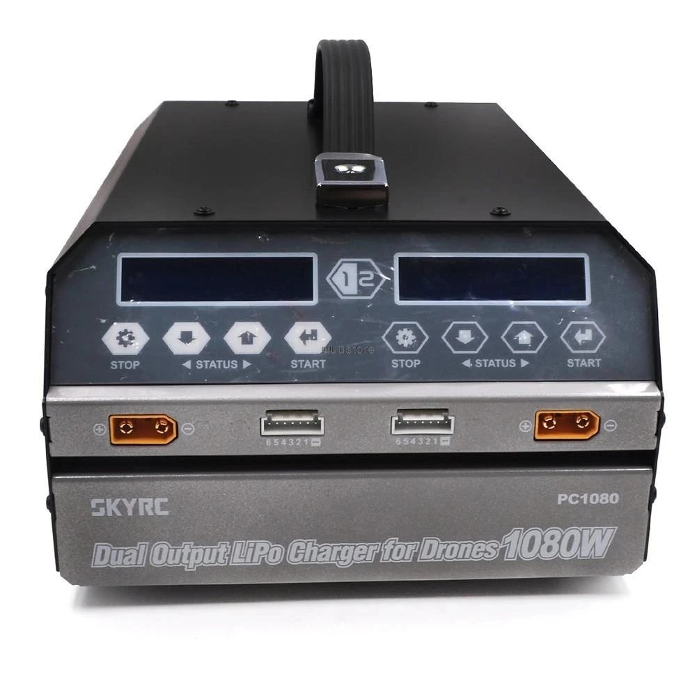 

Зарядное устройство SKYRC PC1080, 1080 Вт, 20A, 540 Вт, 2 канала, для литиевых аккумуляторов