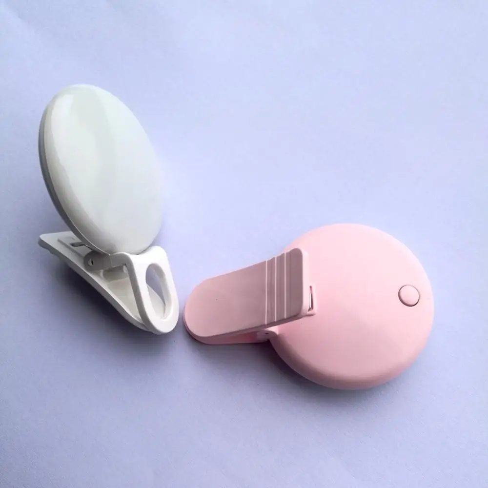 

Selfie Luminous Lamp Phone Camera Lenses Mini LED Flash Fill Light Clip for iPhone X 7 8 for Xiaomi for Huawei P30 Mobile Lens