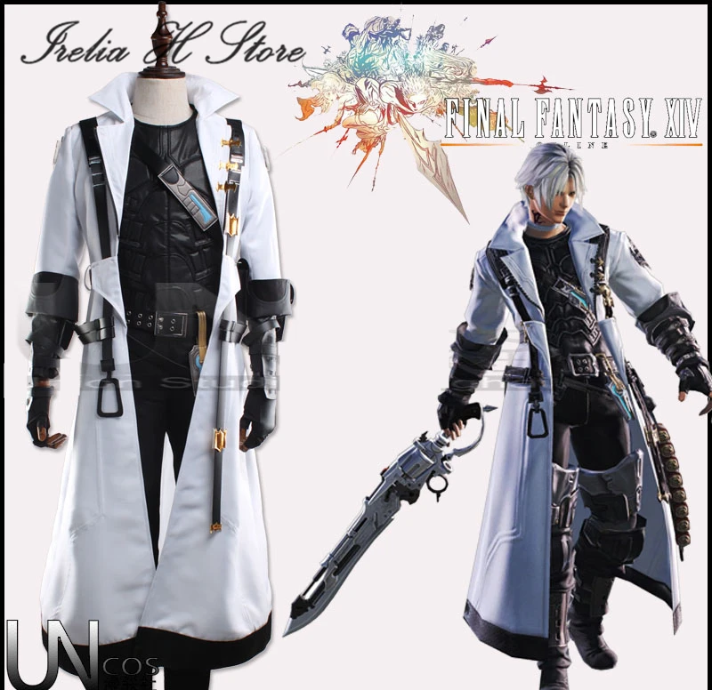 

Irelia H Store FF14 Cosplays Final Fantasy XIV Thancred Waters Cosplay Costume Can costume made