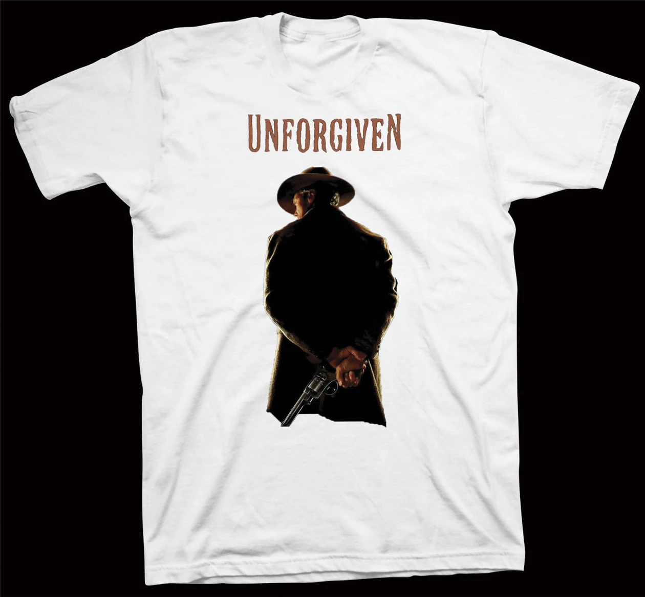 Unforgiven Tops Tee T Shirt Clint Eastwood Gene Hackman Morgan Freeman Hollywood Film vintage O Neck T-Shirt | Мужская одежда