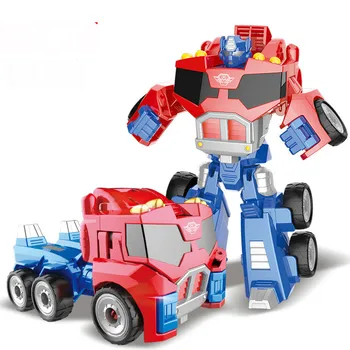

New Children Robot Toy Transformation Anime Series Action Figure Toy Alloy Robot Car Model Action Figure Toy For Child