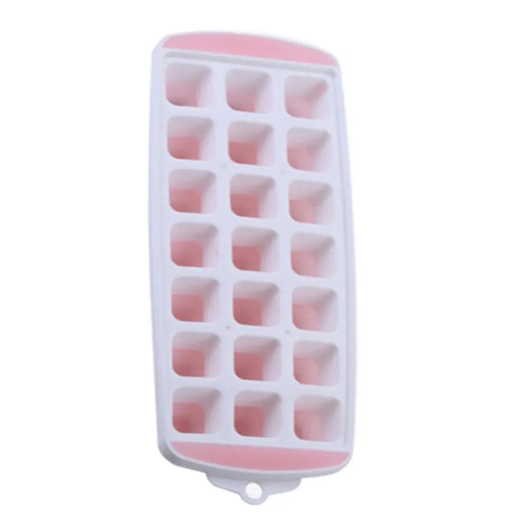 Силиконовый Лоток с формой для кубиков льда 21 сетки мороженое производитель плесень Фрукты куб формы