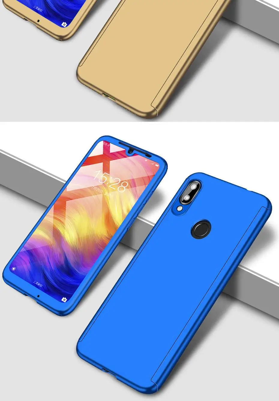 360 Полное покрытие чехол для телефона для huawei P20 P10 Nova 5 P30lite Honor 9X 10i 20i Prime Y6 Pro Y5 Y9prime противоударный чехол