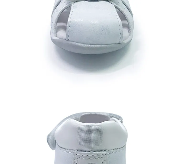 FLAMINGO kids Sandals Hook& Loop Flat Arched Design Chlid Casual Princess Shoes Size 19-24 For Girls 201S-XY-1689