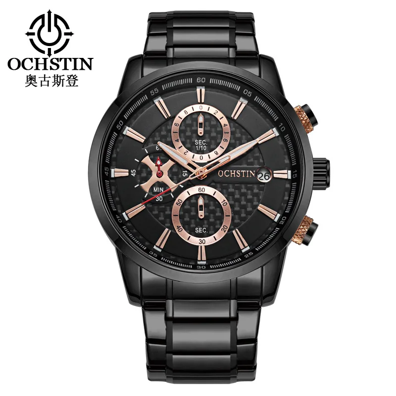 

Watch Hot Selling Waterproof Quartz Watch Night Light Sports Men Watch Steel Band