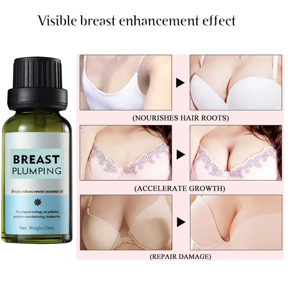 

20ml Breast Enlargement Essential Oil For Breast Growth Oil Cream Up Boobs Bust Massage Bust Big Enlargement Firming Lift L6D2