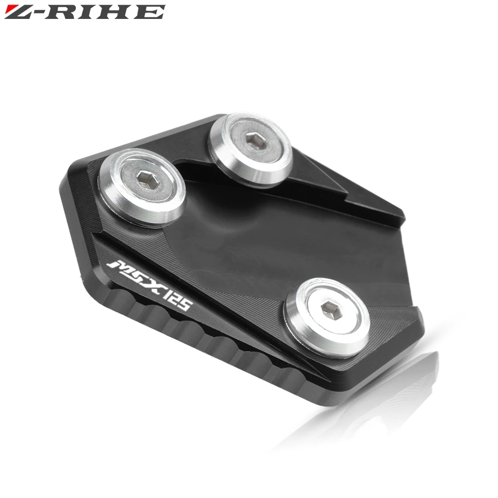 Prolongateur De Béquille Latérale Universel - Support élargi Pour Moto, Scooter, Vélo - Rouge