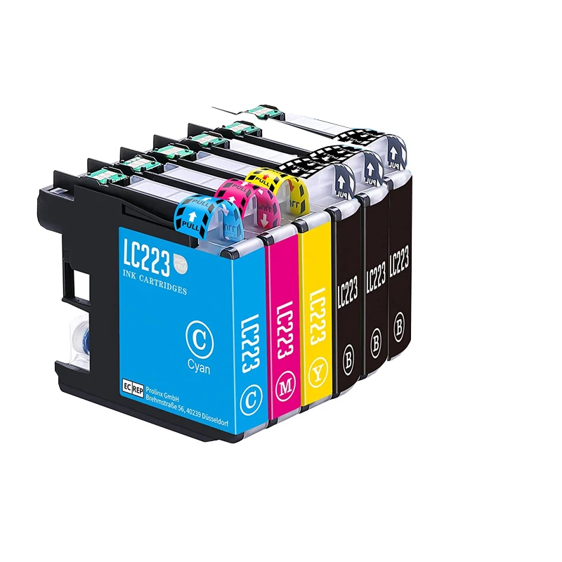 befon LC223 Ink Cartridges Compatible for Brother DCP-J4120DW DCP-J562DW MFC-J5320DW J880DW J5620DW J5625DW J680DW J4625DW replacement ink cartridges for brother printers Ink Cartridges