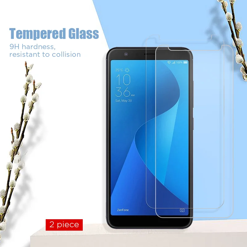 2/1 шт. Защитное стекло для планшета Asus ZC520KL ZC500TG ZC451TG ZB634KL закалённое с округлыми