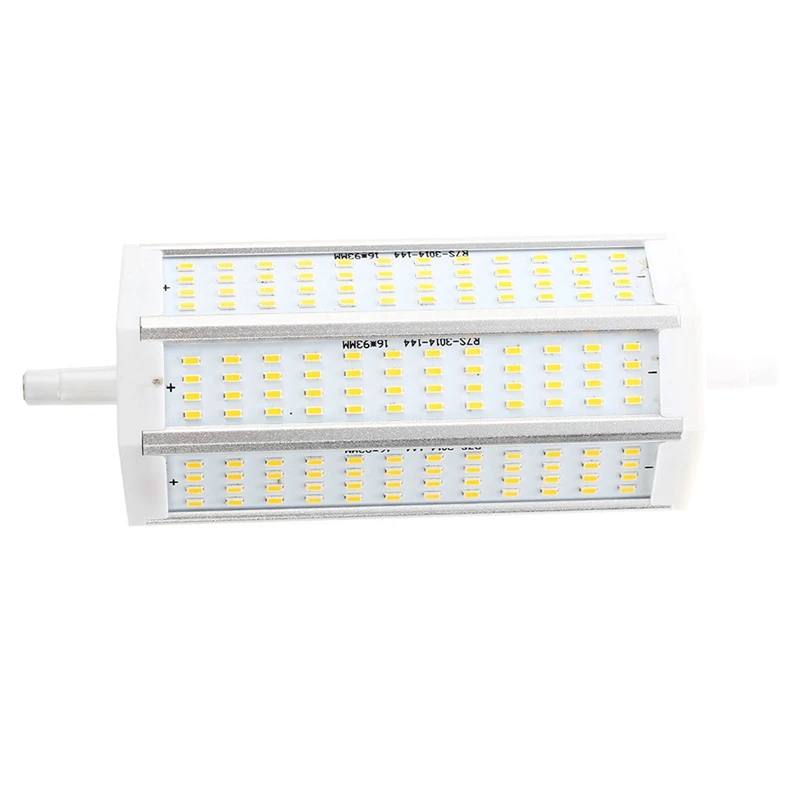 $7.16 12W R7S J 135 144SMD3014 bulb LED 135mm AC85 - 265V projector lamp warm white