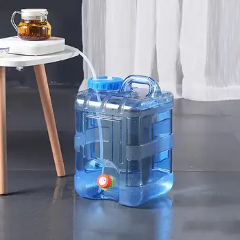 

Portable Water Bucket 12L Capacity Driving Pure Water Tank with Faucet Container for Outdoor Camping Cooking Products