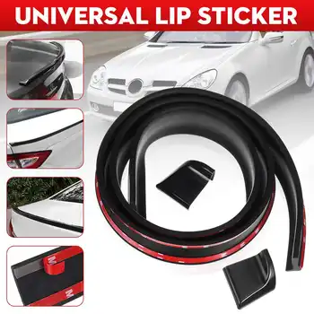 

1.5m Car Spoiler Wing Cover Trim Strip Rear Roof Trunk Lip Sticker Universal For Audi/BMW/Toyota/Honda