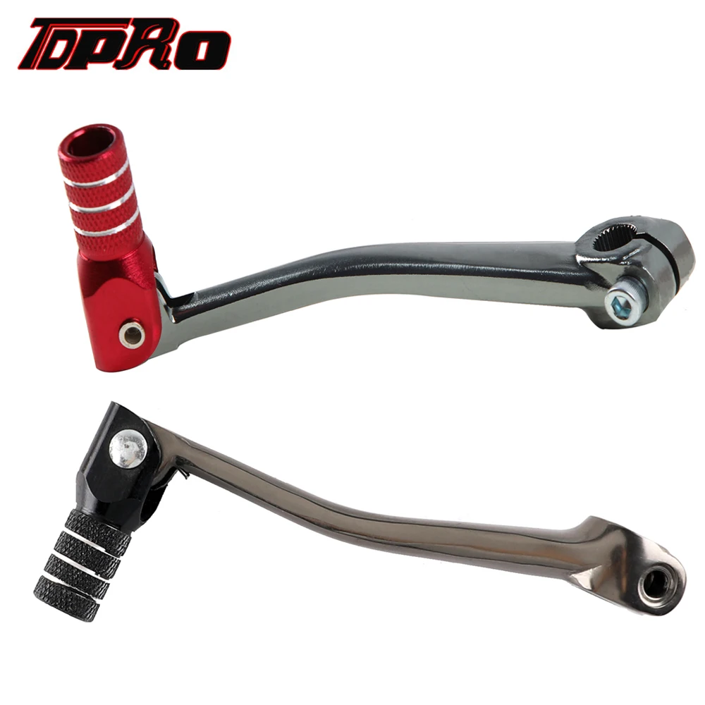 

TDPRO 10mm Gear Shifter Lever Folding Shift Levers For Honda Yamaha Motorcycle 50cc 90cc 125cc 150cc Dirt Pit Pro Bike Scooter