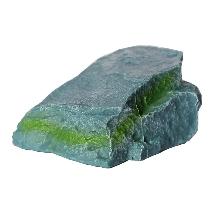 

Resin Terrace Hole Cave for Aquarium Fish Tank Turtle Tortoise Ornament Decor