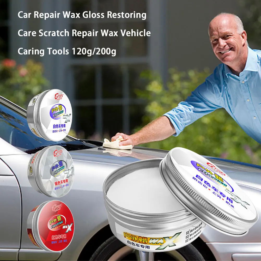 Car Wax Coating Sealing Glaze Plated Crystal Car Scratch Repair Wax
