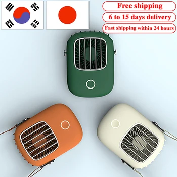 Вентилятор мини-вентилятор USB зарядка путешествия подвесной шейный вентилятор мини летний ручной воздушный охладитель портативный Настол...