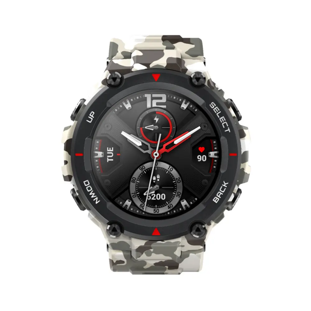 US $128.70 bluetooth 50Amazfit TRex AMOLED GPS GLONASS Outdoor Watch 14 Sport Modes Track Weather Forecast Smart Watch Global Version