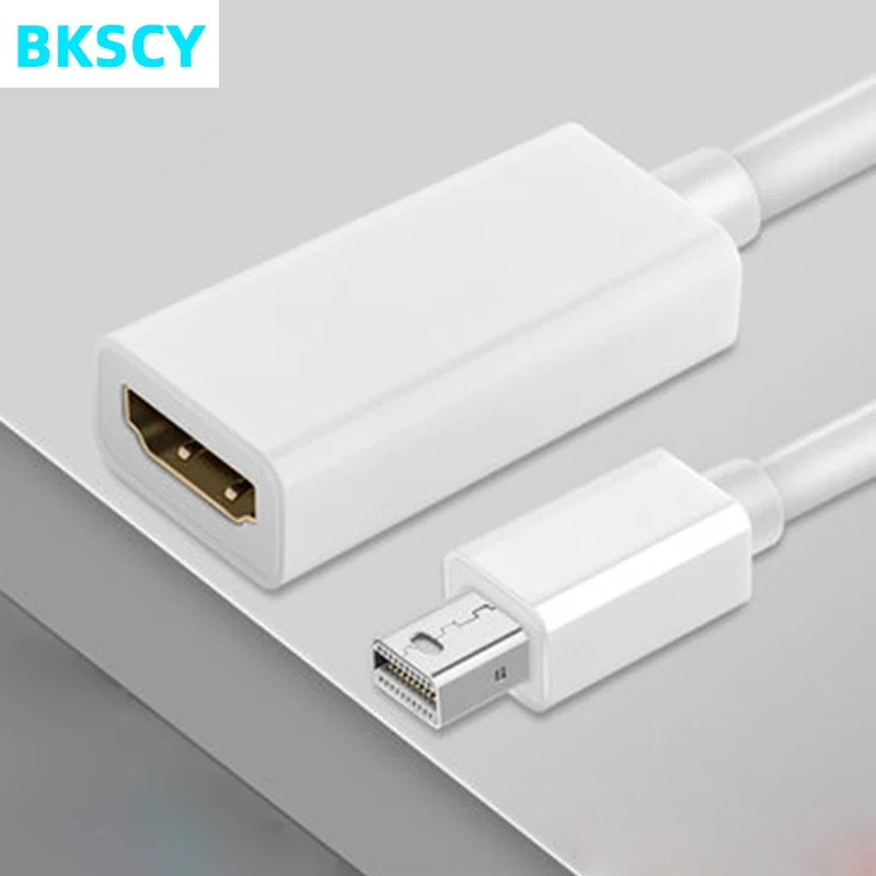 

BKSCY Mini DP To HDMI Cable Mini DisplayPort Display Port Male To HDMI Female Adapter Converter for Apple Mac Macbook Pro Air