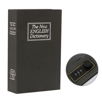

Secret Box Dictionary Safe Box Book Money Security Lock Cash Coin Storage Key Locker For Kid Gift