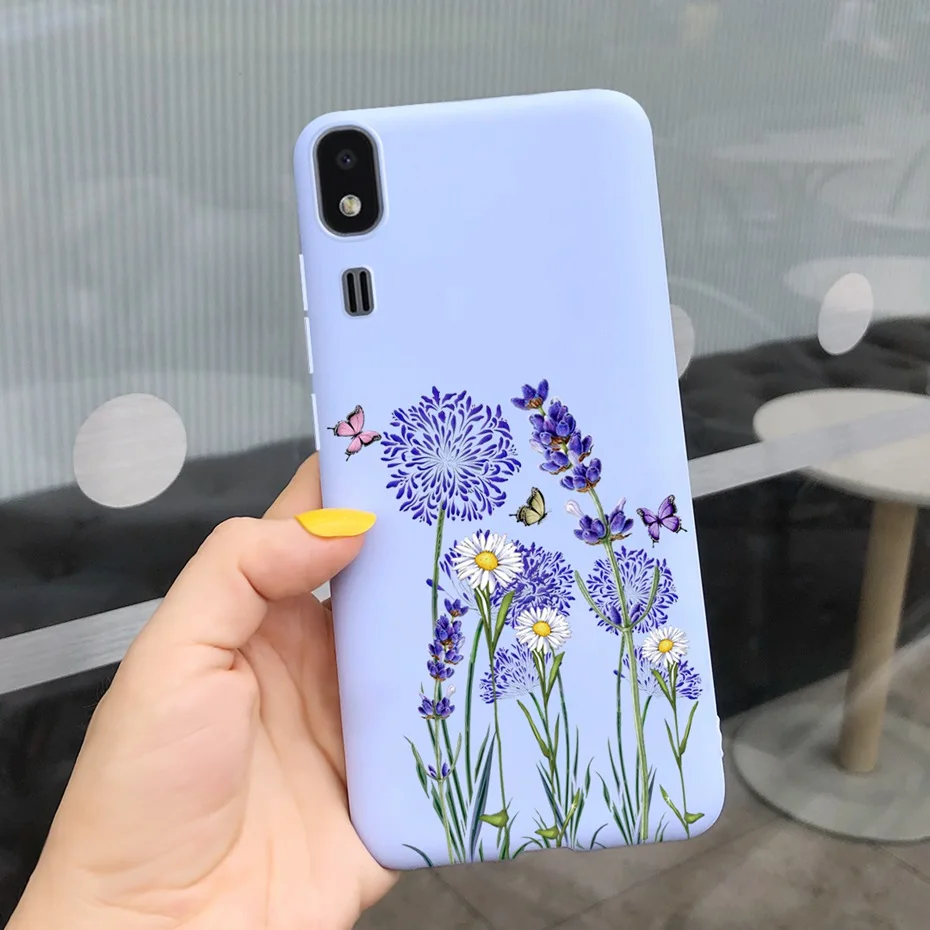 Cute Soft Silicone TPU Phone Case Back Cover - Compatible with Samsung Galaxy A2 Core
