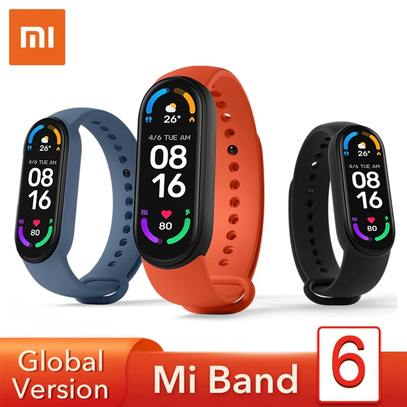 Xiaomi Mi Band 6 Global Version Smart Watch 1.56