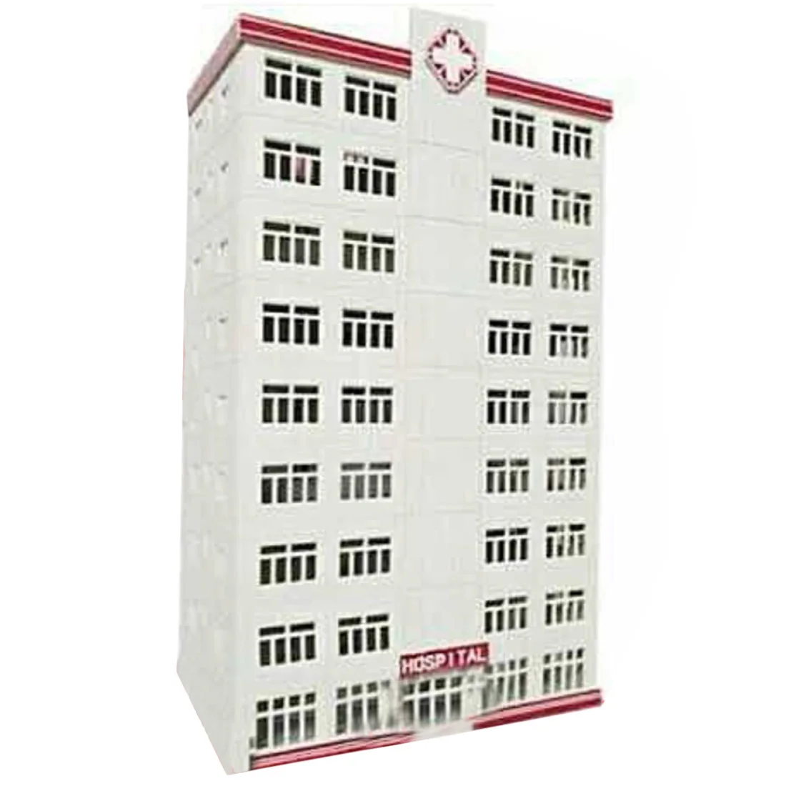 1:150 13x5x21 см Н масштаб песок украшение стола DIY сборочная модель больничное здание