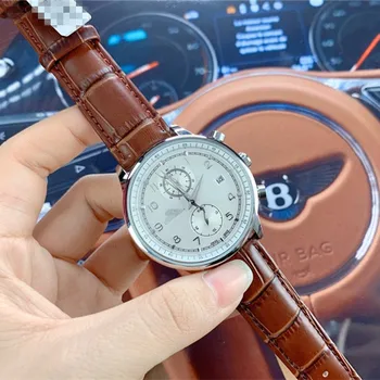 

Business Men Quartz Wristwatches Luxury Brand Automatic Watch Watches DZ Male Genuine Leather Strap Clock Men's Fashion Gifts