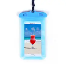 Водонепроницаемый чехол для телефона с чувствительным и прозрачным экраном пылезащитный снегозащищенный ударопрочный сухой мешок для экрана 6 дюймов