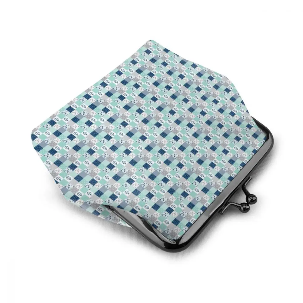 Shark Whale Anchor Weaves Stripes Coin Purse Nurse lover medical