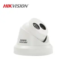 HIKVISION DS-2CD3335F (D)-I китайская версия Встроенный микрофон 3MP IP купольная камера ИК 30 М поддержка Hik-подключение приложение sd-карта PoE мобильный