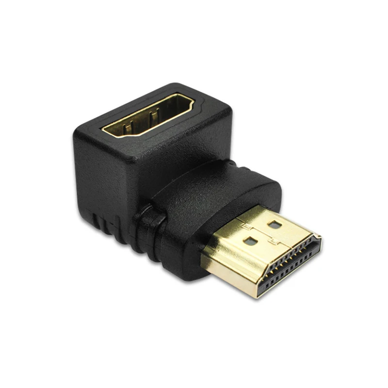 1/2/5 шт. кабель HDMI разъем адаптера 270 с поворотом на 90 градусов HDMI Мужской к HDMI Женский конвертеры для 1080P переходник для HDTV удлинитель для головок