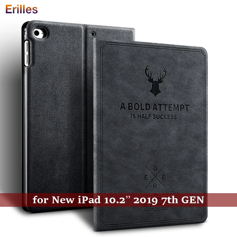 

for iPad 10.2 2019 Smart Case Foldable Tablet Case for iPad 7th Generation Magnetic Stand Case PU Leather Thin Funda 10.2 Cover