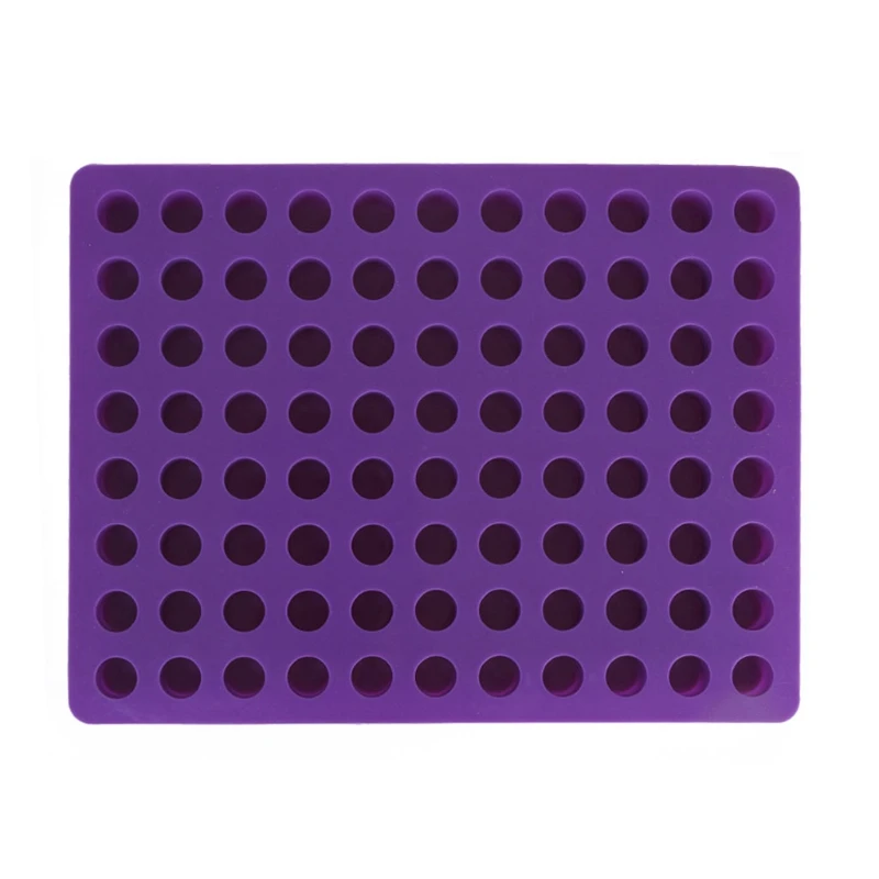 88 Cavity Small Cylinder Silicone Mold Soap Ice Tray Mould Epoxy Resin Tools A0NF | Украшения и аксессуары