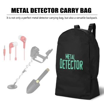 

Hot Metal Detector Carry Bag Outdoor Adventure Large Capacity Backpack Canvas Bags