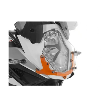 

For KTM 1050 1090 1190 1290 Super ADVENTURE R L Headlight Guard Lens Protective Orange Fram