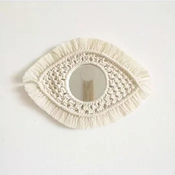 

Bohemia hand-woven eye wall hanging baby room decoration props photo serape