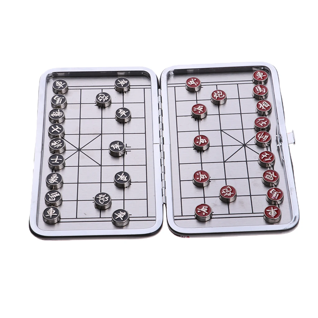 Китайские шахматы, Xiangqi, 6 дюймов Магнитный Doldable доска+ 32 шт. набор