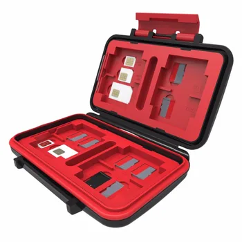 

Large Waterproof Memory Card Case All in One Anti-Shock 12SD+12TF Capacity Storage Holder Box Cases for SD/ SDHC/ SDXC/TF Cards