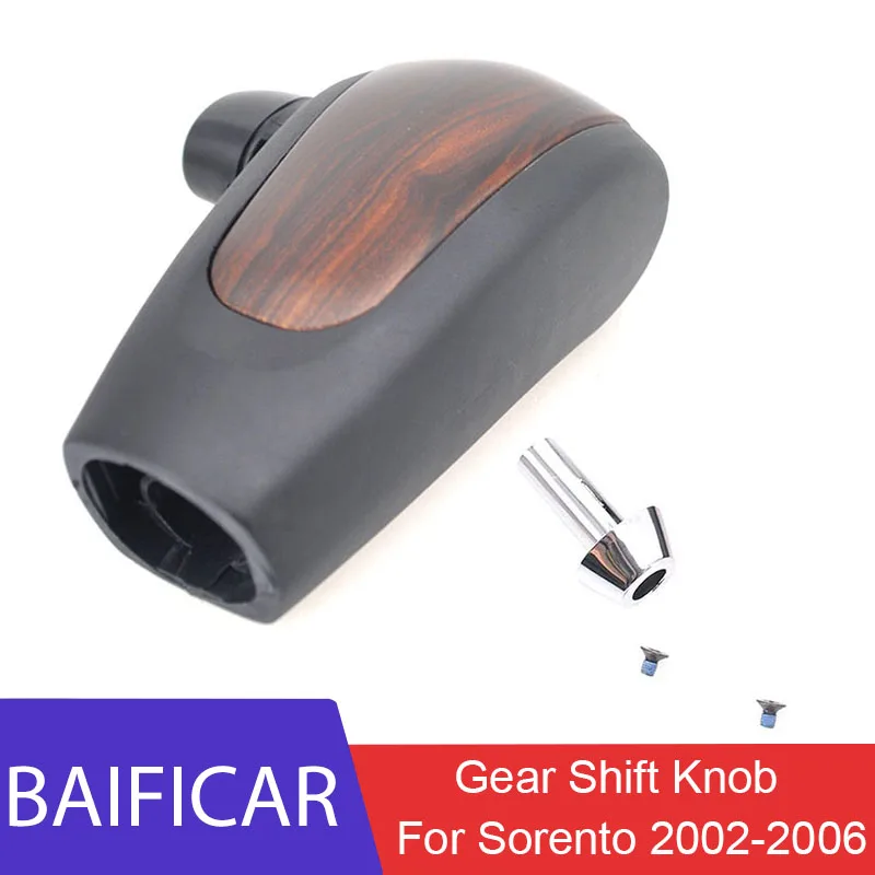

Baificar Brand New Genuine Peach Wood Grain High Quality Auto Gear Shift Change Knob 467303E400 For Kia Sorento 2002-2006